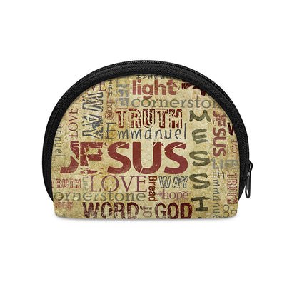 Religious Word Of God Print Coin Purse