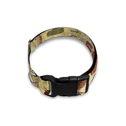 Religious Word Of God Print Dog Collar