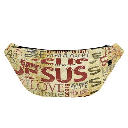 Religious Word Of God Print Fanny Pack