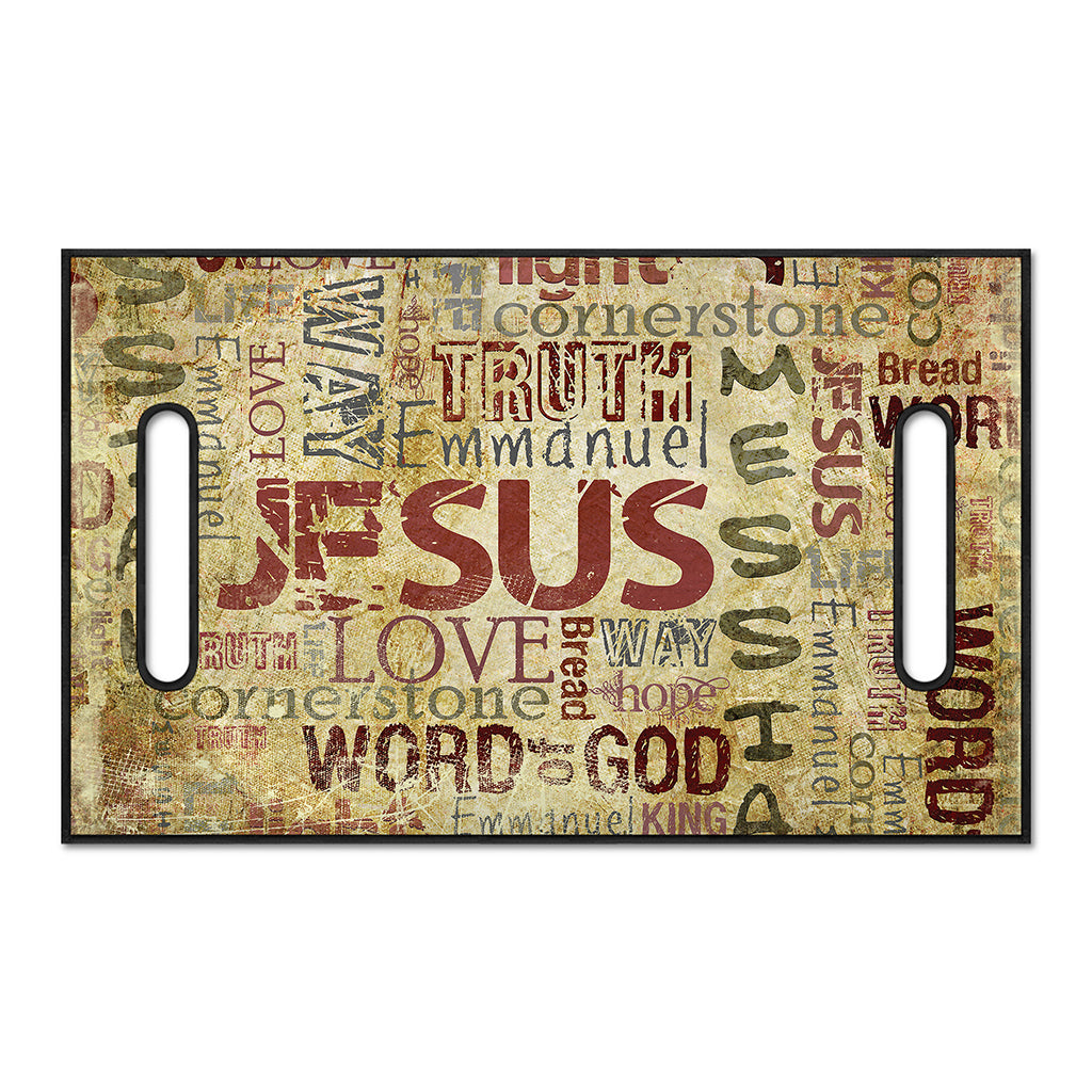 Religious Word Of God Print Golf Cart Seat Cover