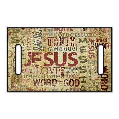 Religious Word Of God Print Golf Cart Seat Cover