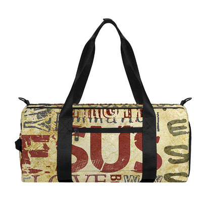 Religious Word Of God Print Gym Bag