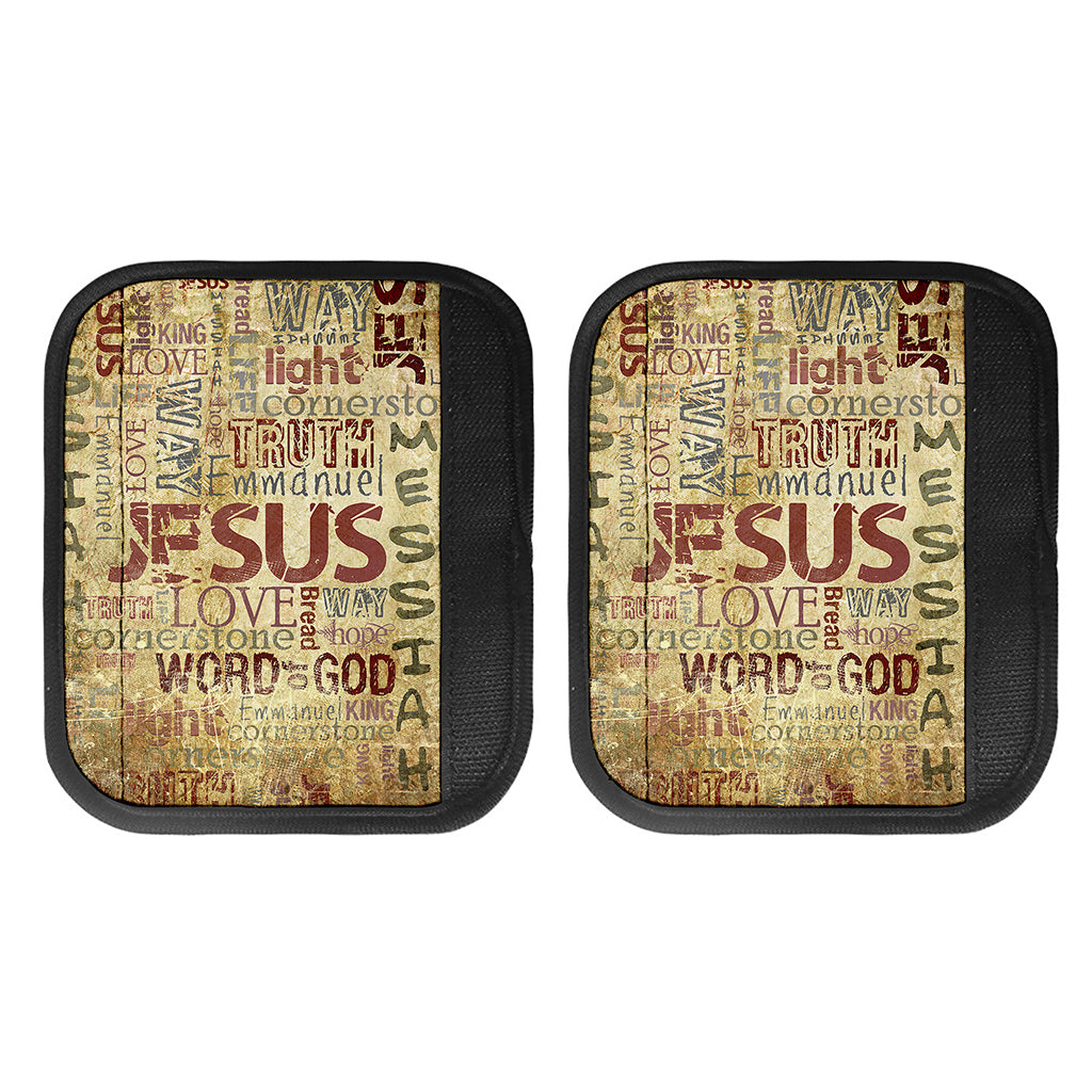 Religious Word Of God Print Handle Covers