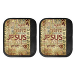 Religious Word Of God Print Handle Covers