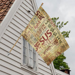 Religious Word Of God Print House Flag