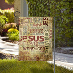 Religious Word Of God Print House Flag