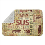 Religious Word Of God Print Indoor Door Mat