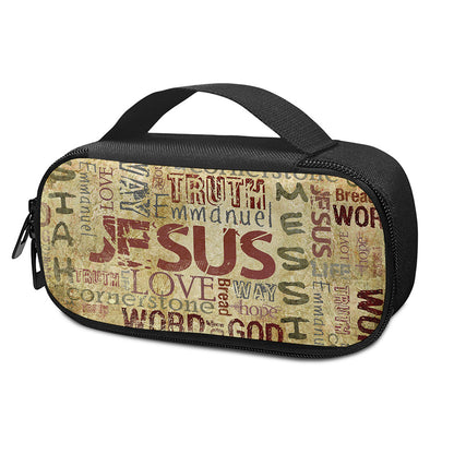 Religious Word Of God Print Insulin Cooler Travel Case