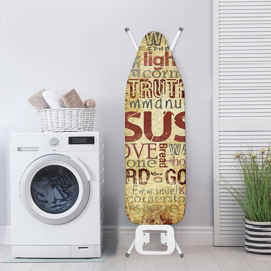 Religious Word Of God Print Ironing Board Cover