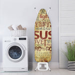 Religious Word Of God Print Ironing Board Cover