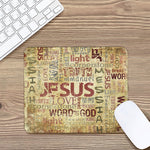 Religious Word Of God Print Mouse Pad