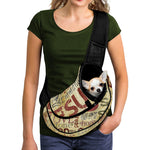 Religious Word Of God Print Pet Sling Carrier