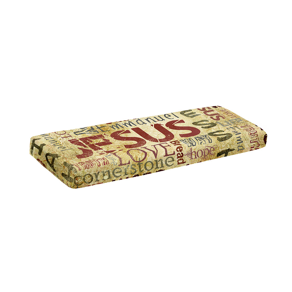 Religious Word Of God Print Piano Keyboard Cover