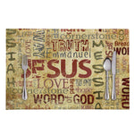 Religious Word Of God Print Placemat