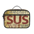 Religious Word Of God Print Portable Lunch Bag