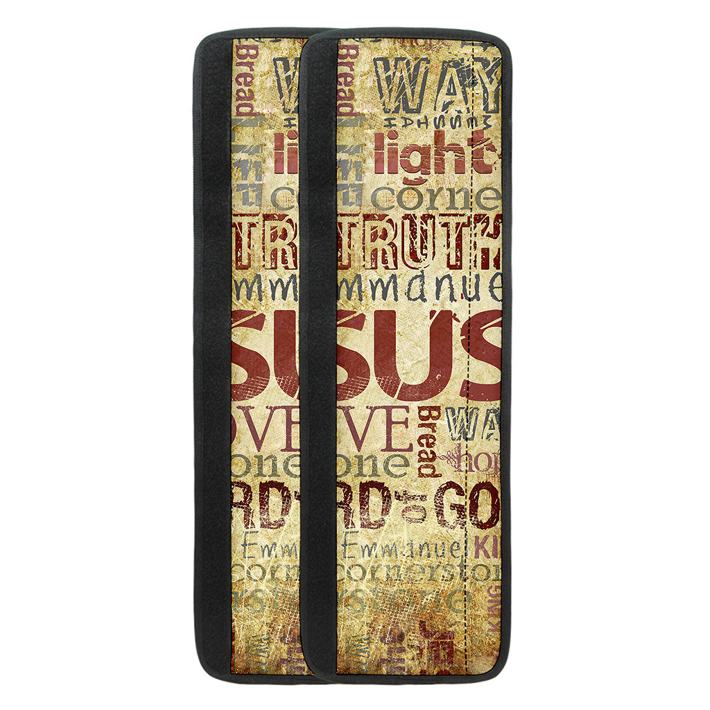 Religious Word Of God Print Refrigerator Handle Covers