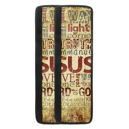Religious Word Of God Print Refrigerator Handle Covers