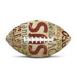 Religious Word Of God Print Rugby Ball