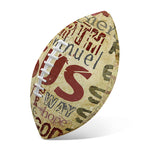 Religious Word Of God Print Rugby Ball
