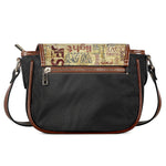 Religious Word Of God Print Saddle Bag