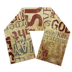 Religious Word Of God Print Scarf