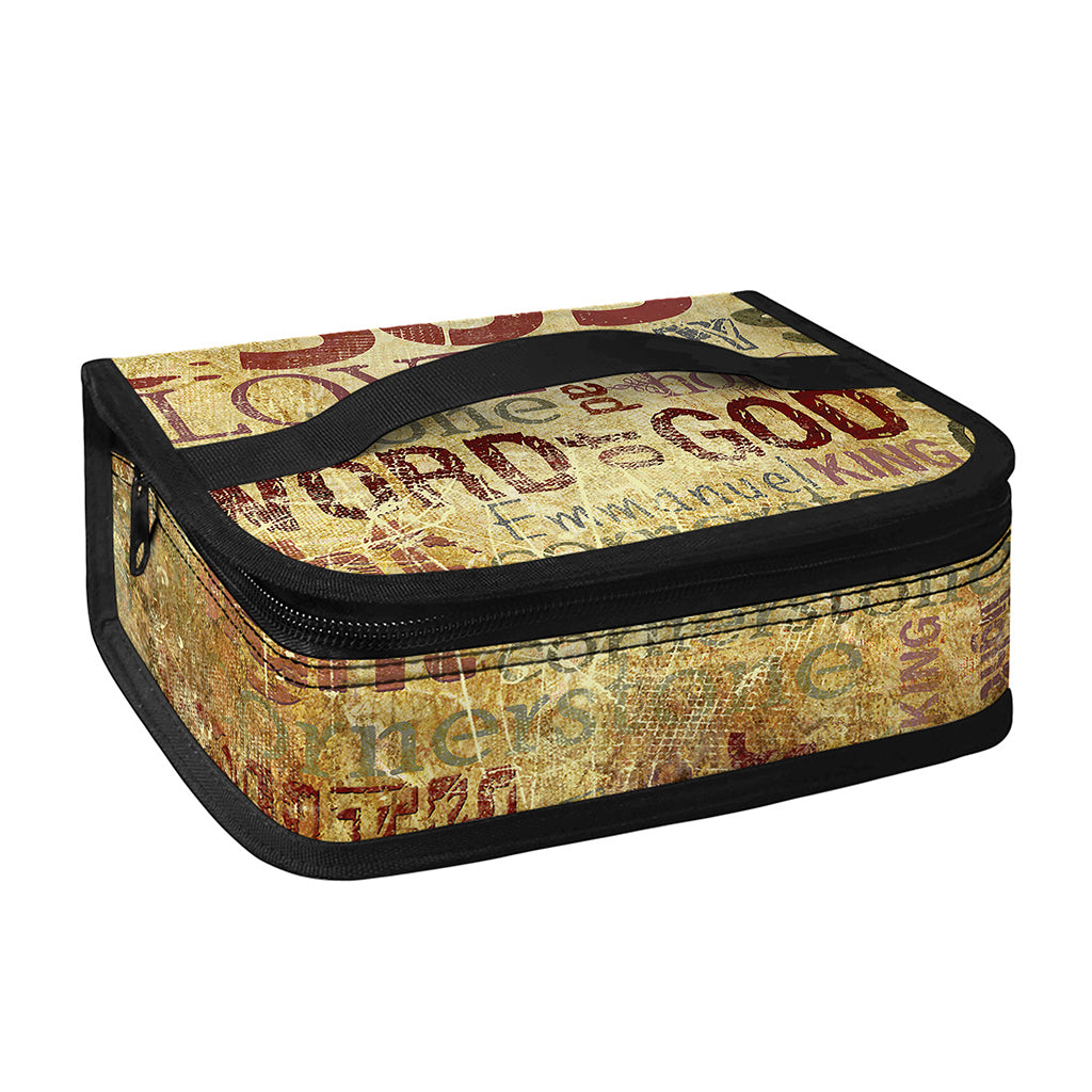 Religious Word Of God Print Small Lunch Bag