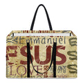 Religious Word Of God Print Utility Tote Bag