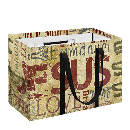 Religious Word Of God Print Utility Tote Bag