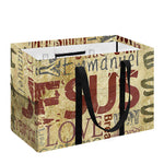 Religious Word Of God Print Utility Tote Bag