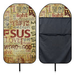 Religious Word Of God Print Waterproof Car Seat Cover