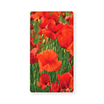 Remembrance Day Poppy Print Baby Crib Sheet