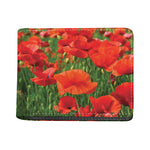 Remembrance Day Poppy Print Bifold Wallet