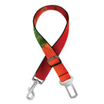 Remembrance Day Poppy Print Dog Seat Belt