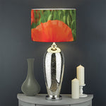 Remembrance Day Poppy Print Drum Lamp Shade