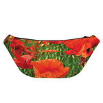 Remembrance Day Poppy Print Fanny Pack