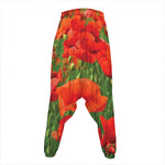 Remembrance Day Poppy Print Hammer Pants