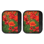 Remembrance Day Poppy Print Handle Covers