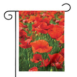Remembrance Day Poppy Print House Flag