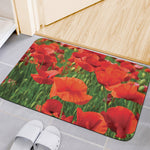 Remembrance Day Poppy Print Indoor Door Mat