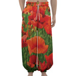 Remembrance Day Poppy Print Lantern Pants