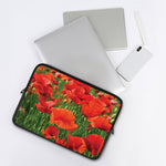 Remembrance Day Poppy Print Laptop Sleeve