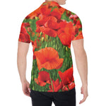 Remembrance Day Poppy Print Men's Shirt