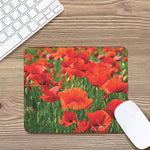 Remembrance Day Poppy Print Mouse Pad