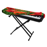Remembrance Day Poppy Print Piano Keyboard Cover