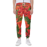 Remembrance Day Poppy Print Scuba Joggers