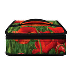 Remembrance Day Poppy Print Small Lunch Bag
