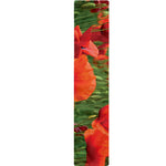Remembrance Day Poppy Print Table Runner