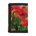 Remembrance Day Poppy Print Trifold Wallet