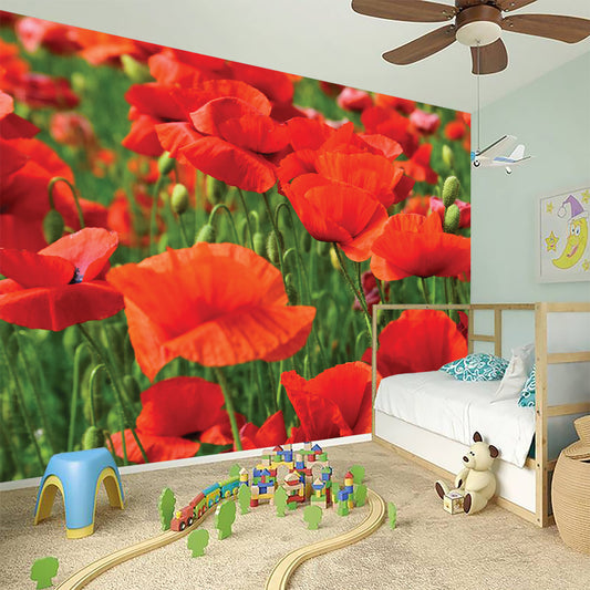 Remembrance Day Poppy Print Wall Sticker