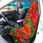 Remembrance Day Poppy Print Waterproof Car Seat Cover